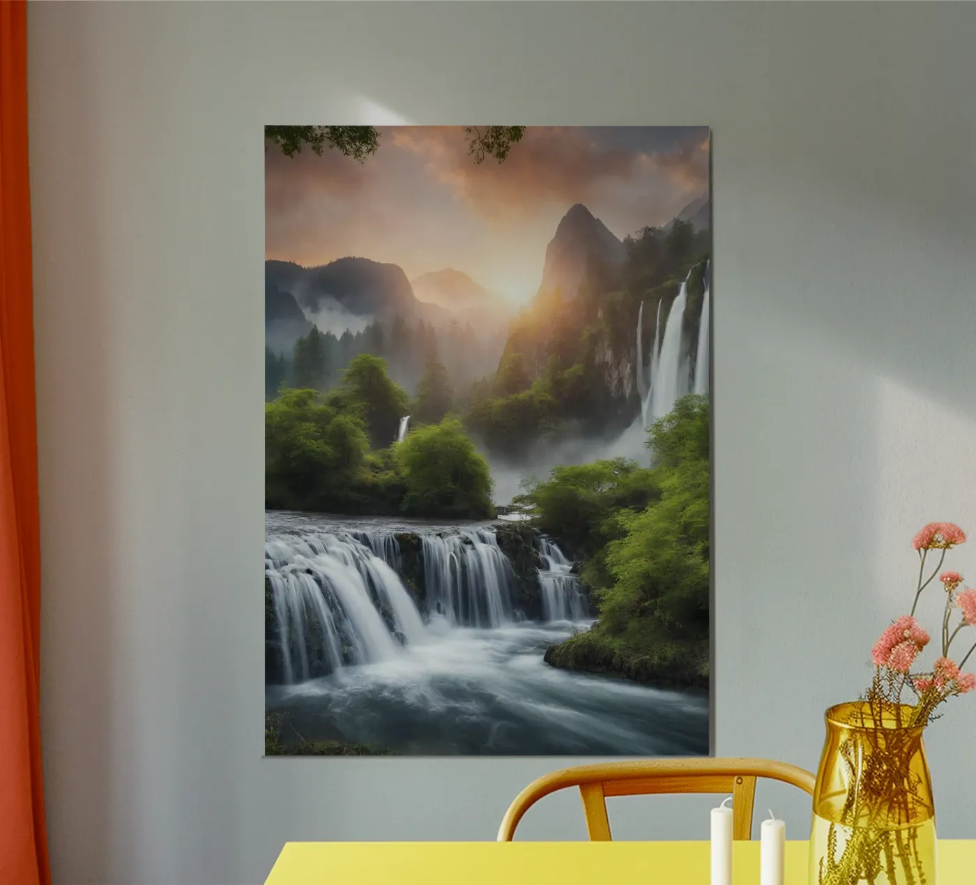 Paradies Waterfall poster da Poster Dreams