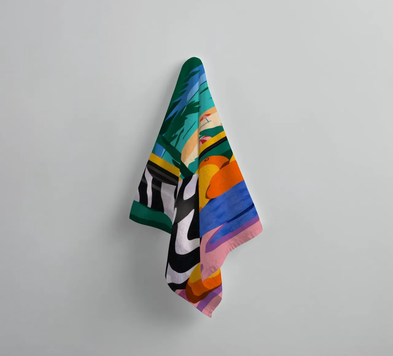 Window with Oranges towel by Irish Strokes