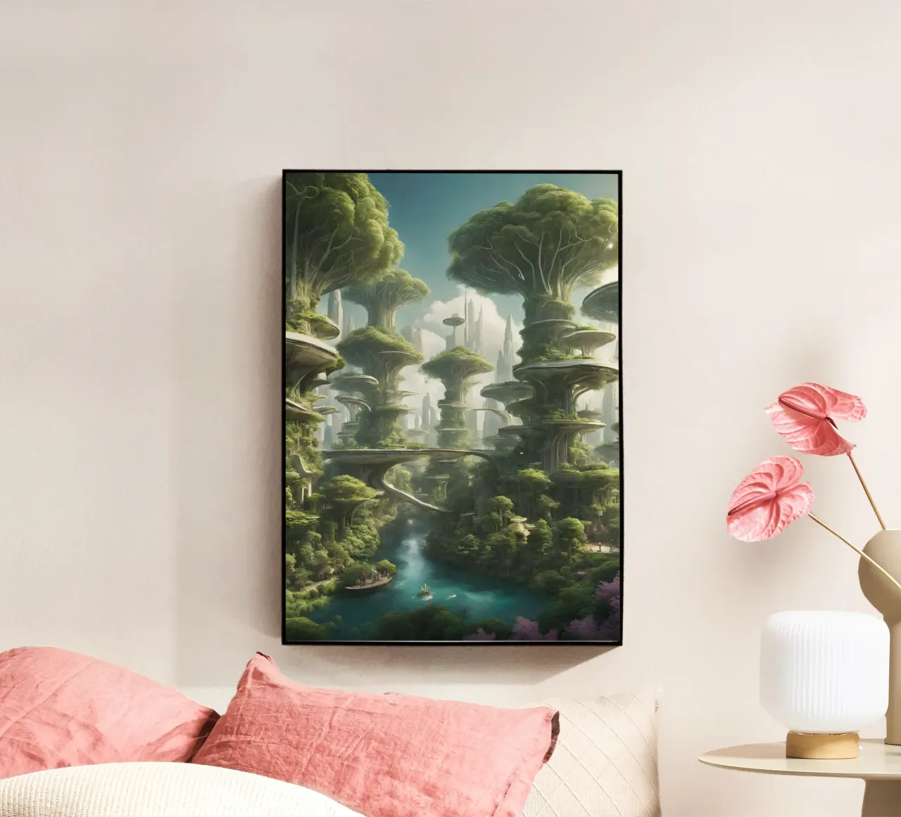 Vision Paradies plexiglass da Poster Dreams