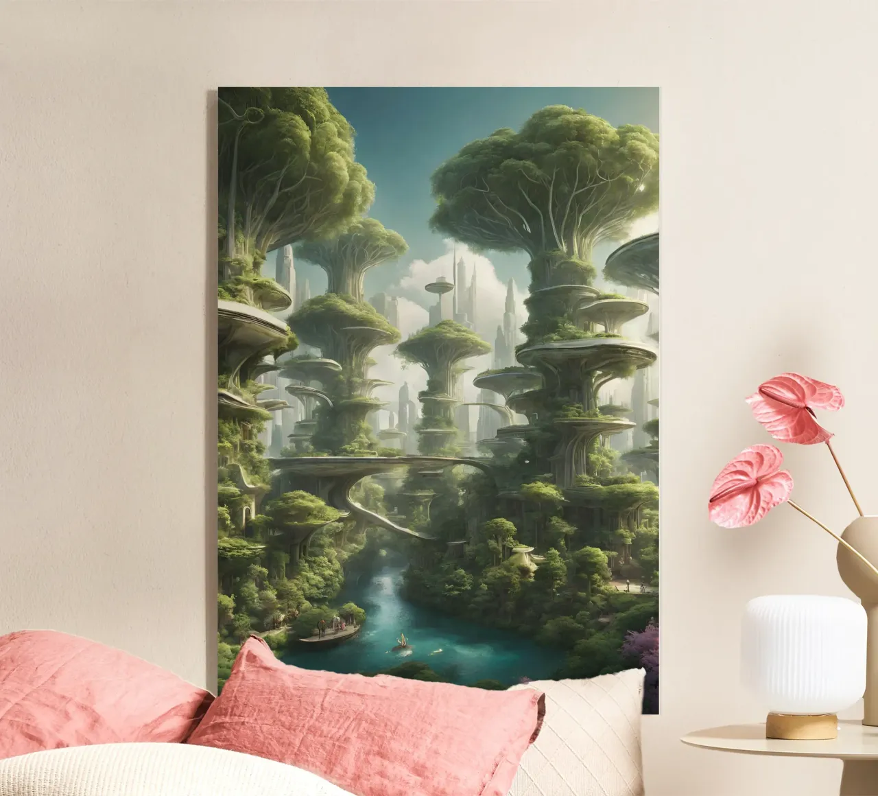 Vision Paradies plexiglass da Poster Dreams