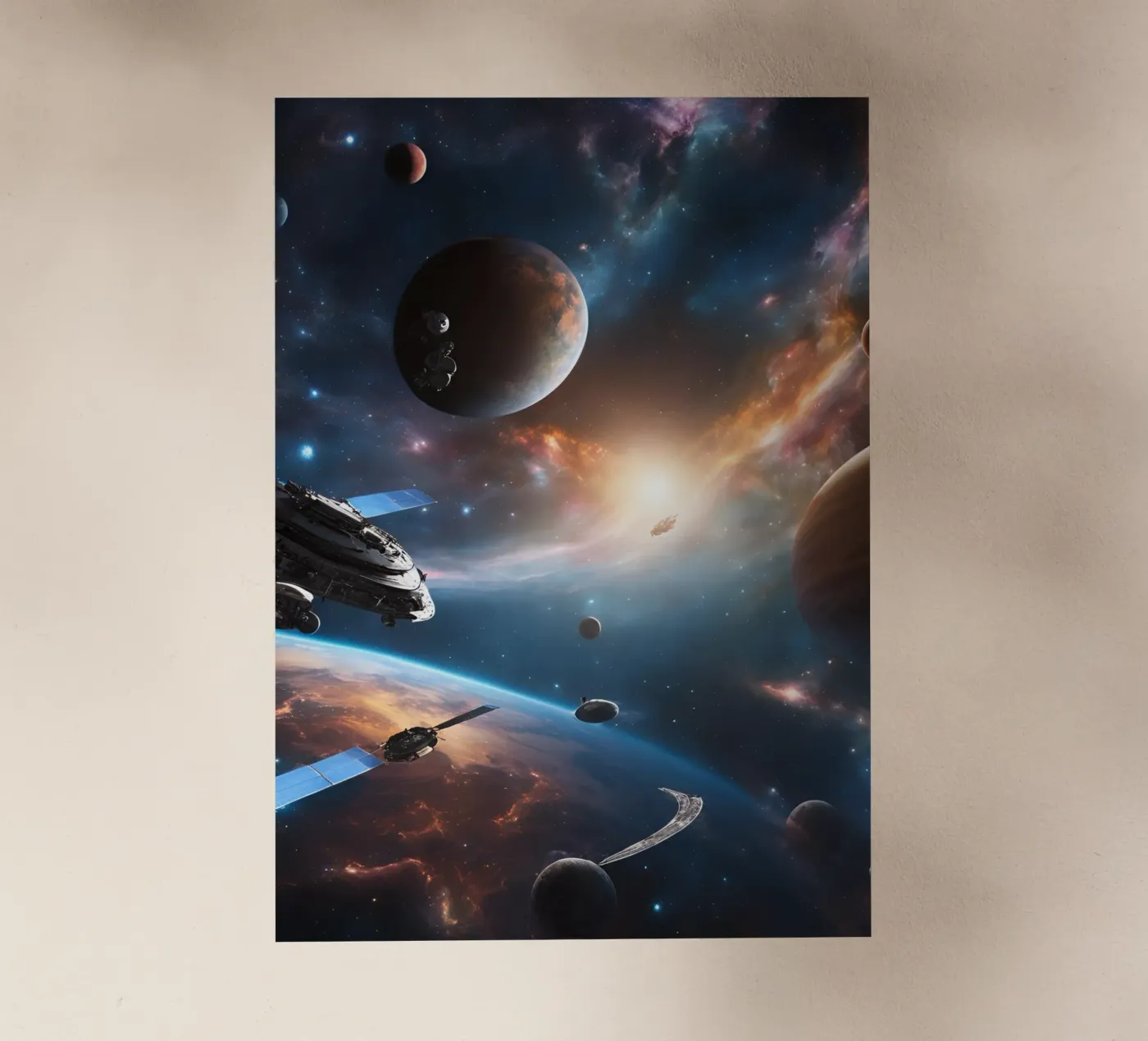 Space World pellicola backlit da Poster Dreams