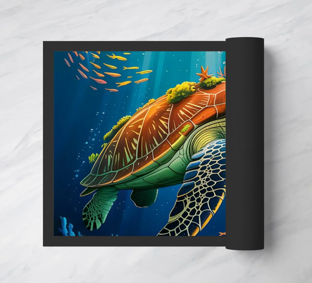 Turtle in a Beautiful Sea zerbino da Jeff Studio