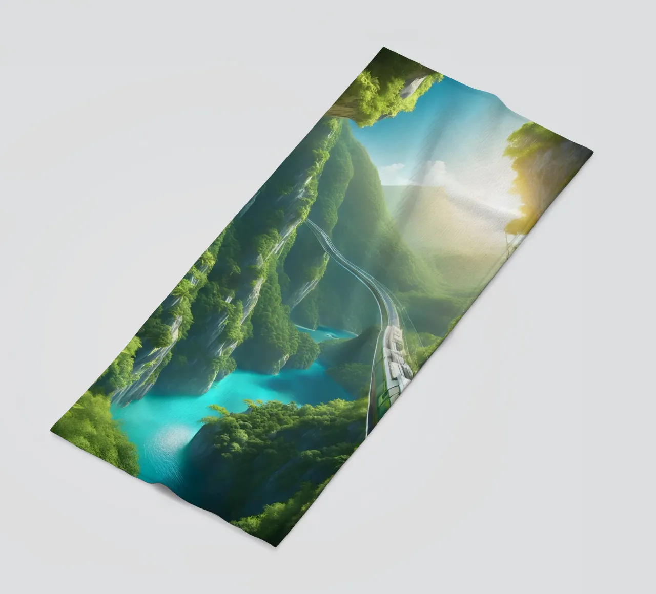 Paradies Train telo mare da Poster Dreams