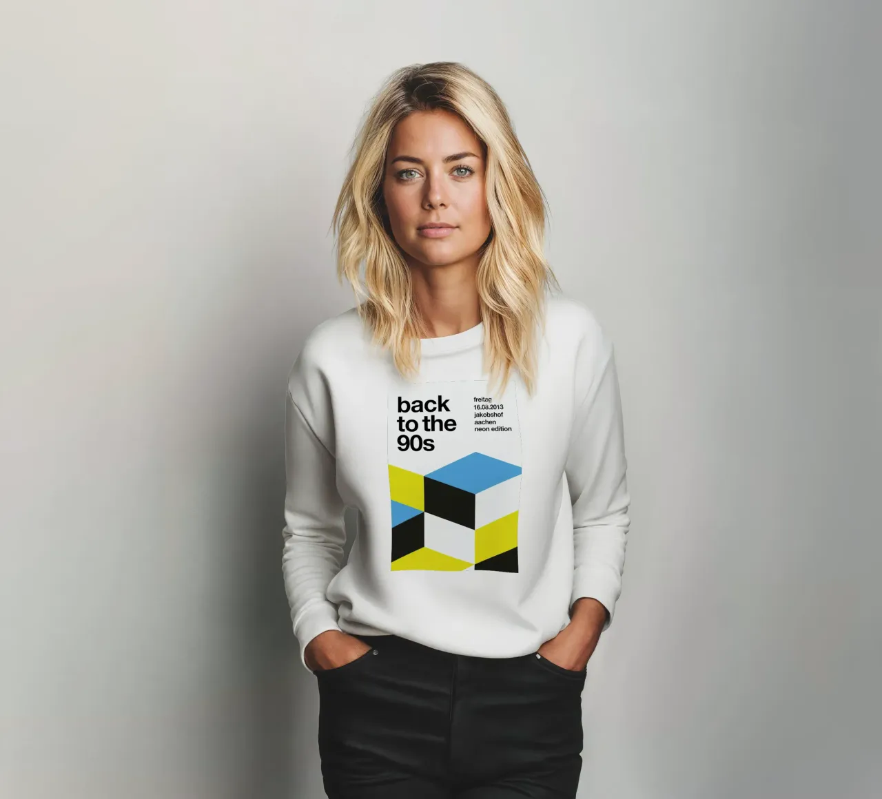 Back To The 90s sweatshirt by Stephan Kochs