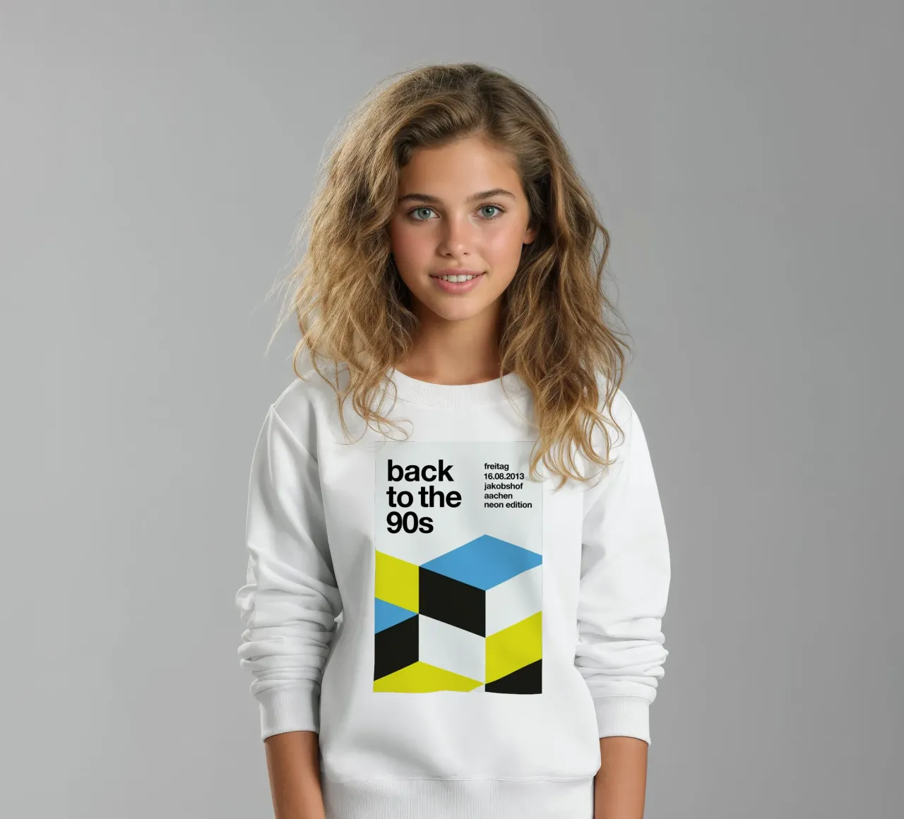 Back To The 90s felpa bambino da Stephan Kochs