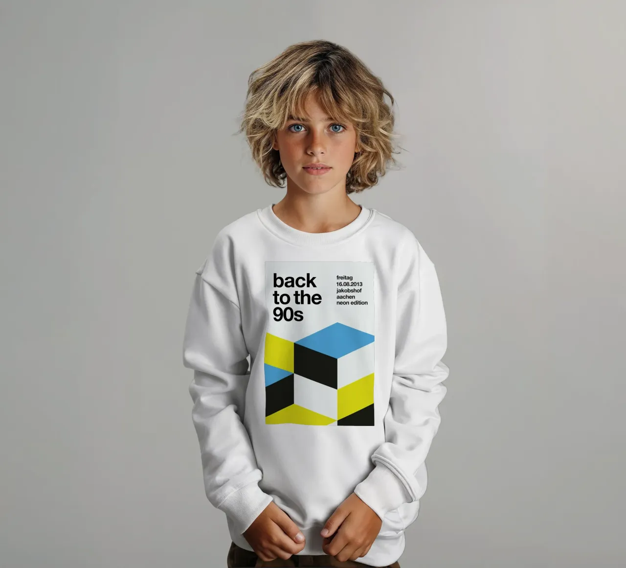 Back To The 90s felpa bambino da Stephan Kochs