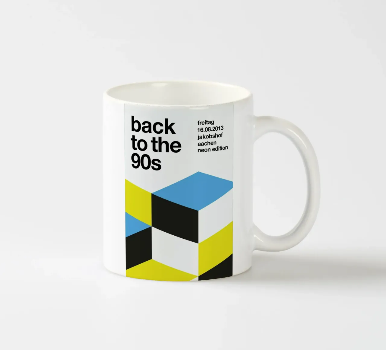 Back To The 90s tazza in ceramica da Stephan Kochs