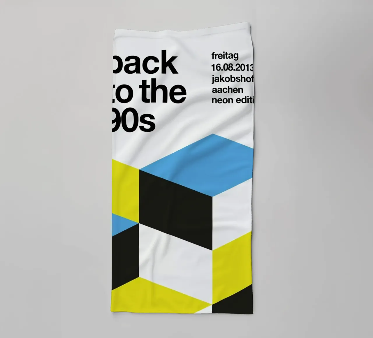 Back To The 90s asciugamano da bagno da Stephan Kochs