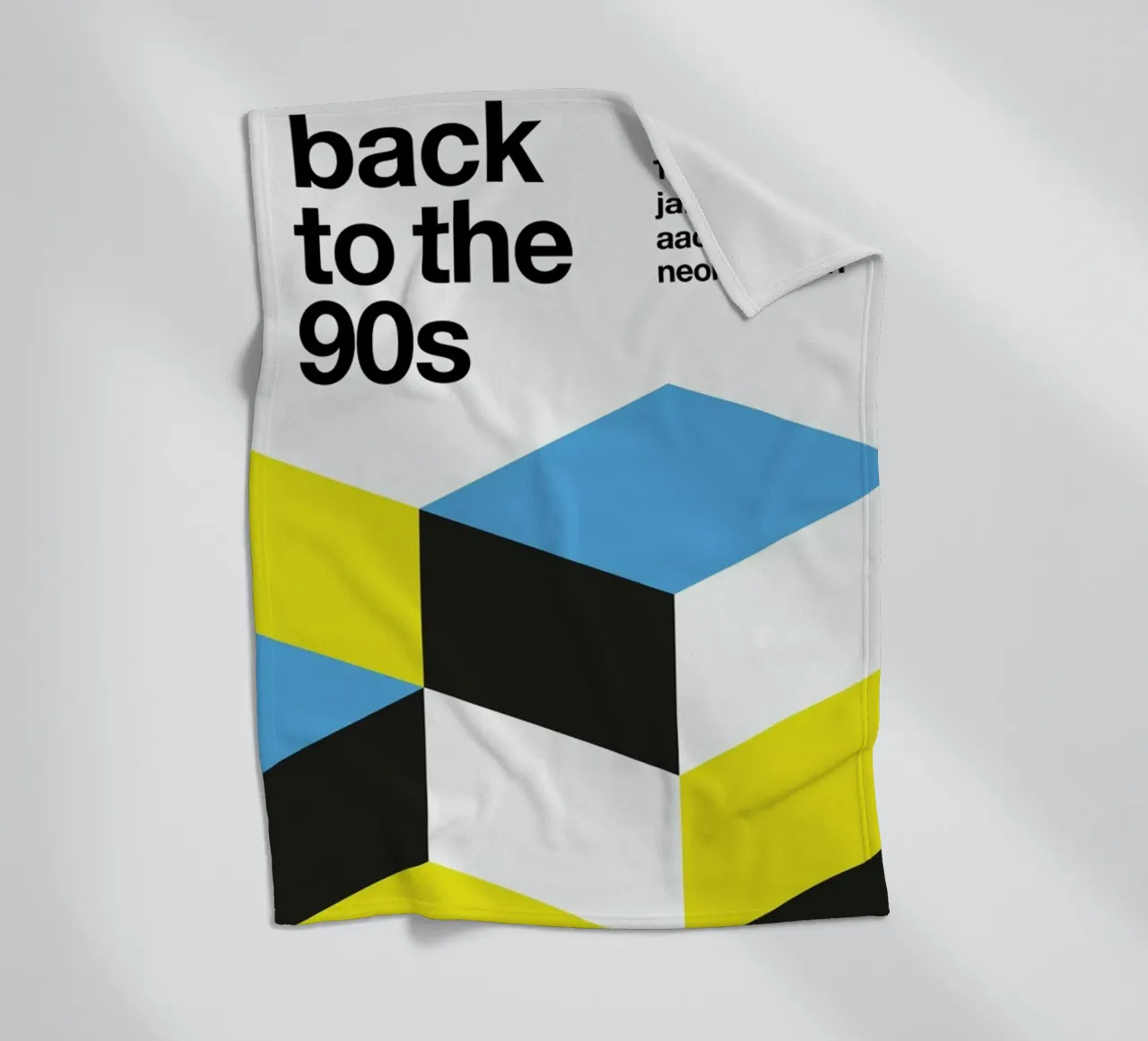 Back To The 90s coperta in pile da Stephan Kochs