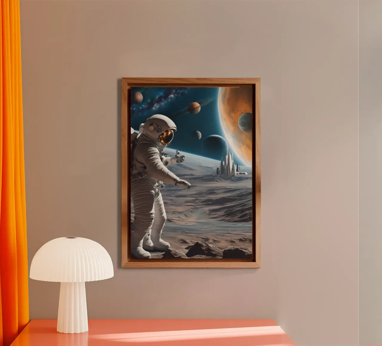 Space World alluminio dibond da Poster Dreams