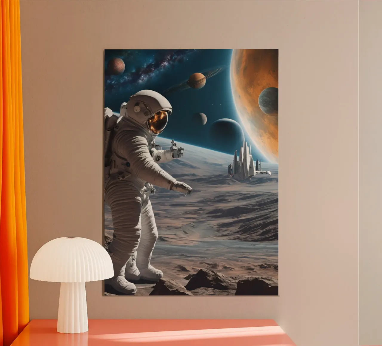Space World alluminio dibond da Poster Dreams
