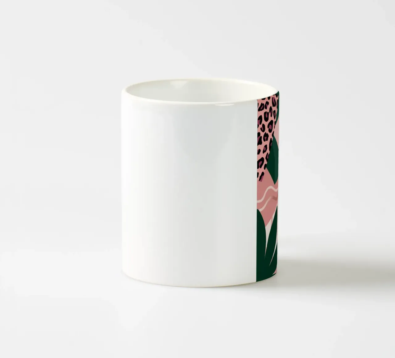 Forma morbida Astratto tazza in ceramica da Irish Strokes