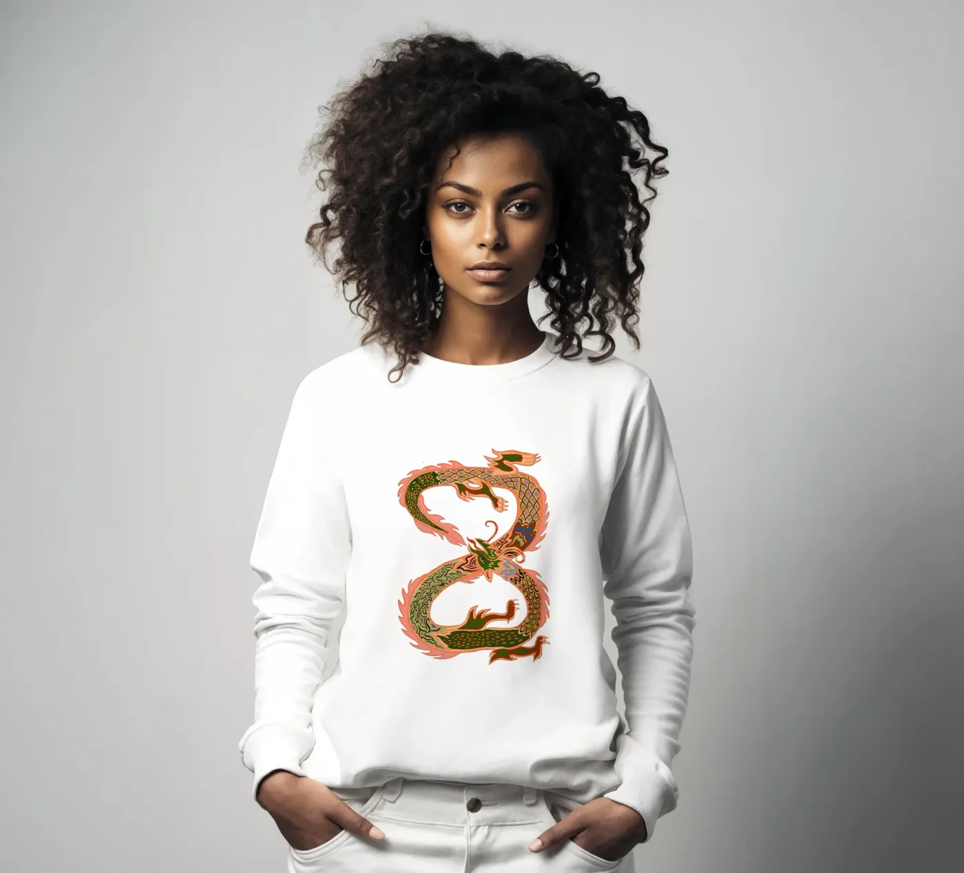 Infinity Dragon felpa da Arty Guava
