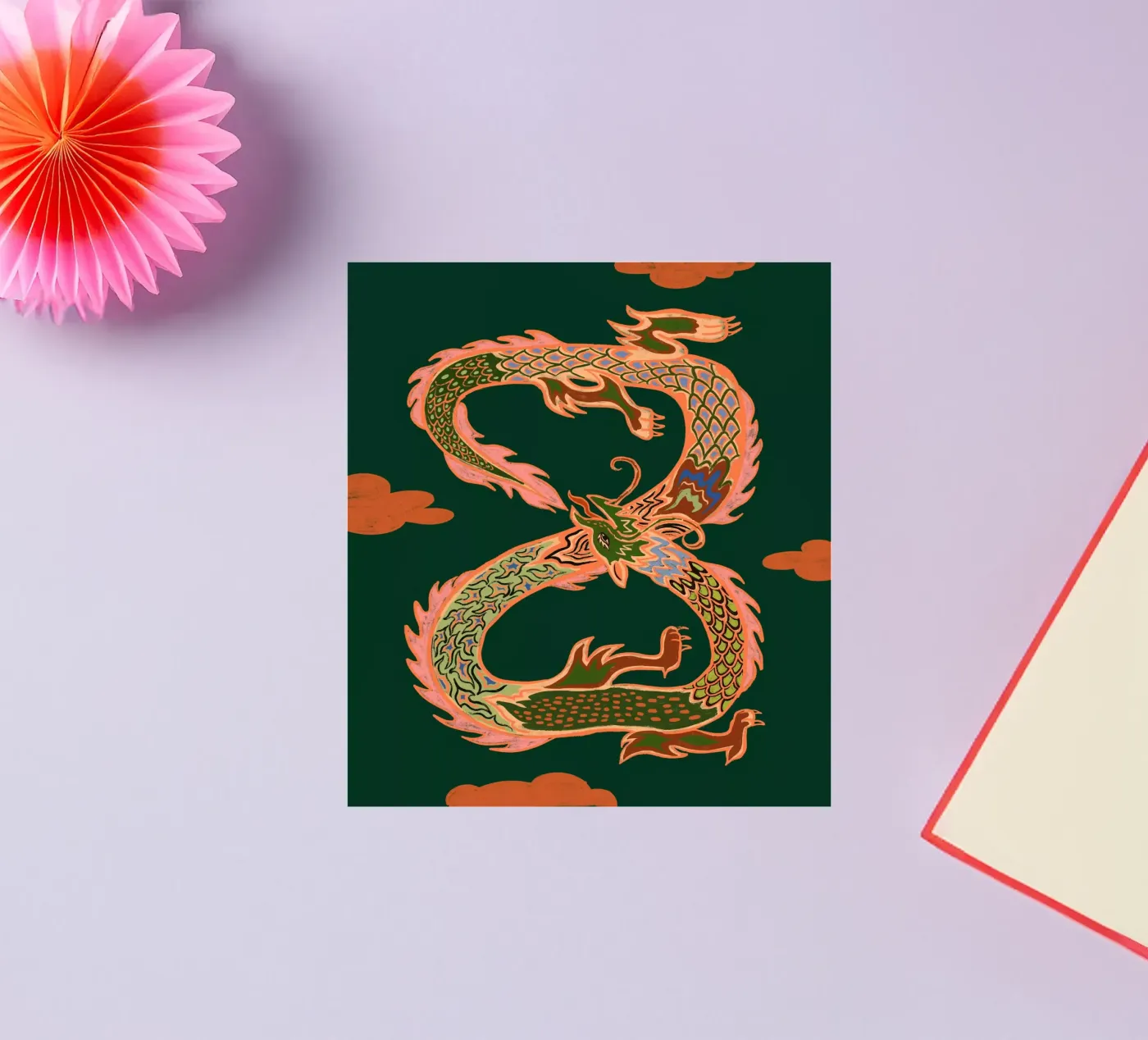 Infinity Dragon sticker by Arty Guava
