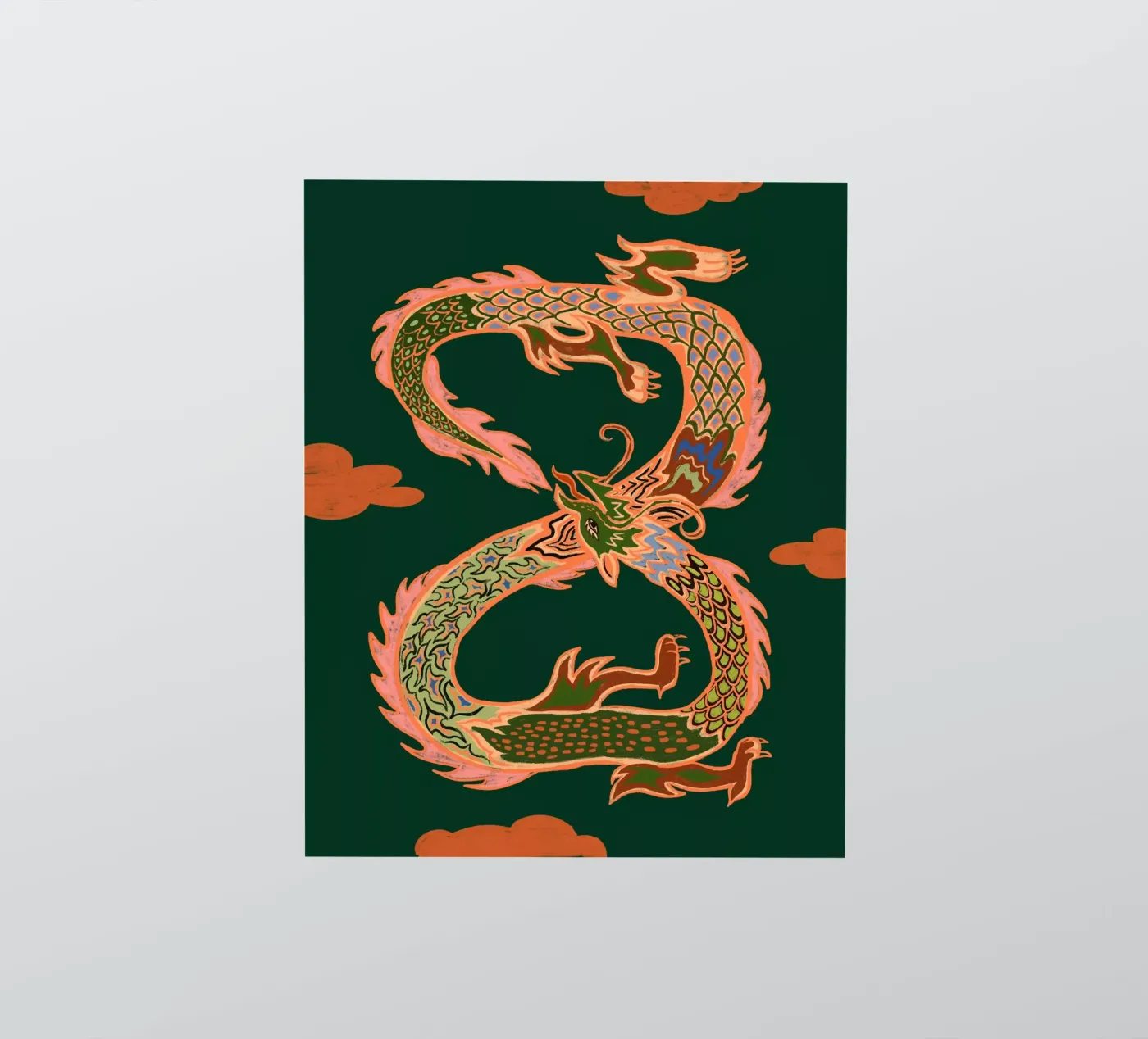 Infinity Dragon sticker by Arty Guava