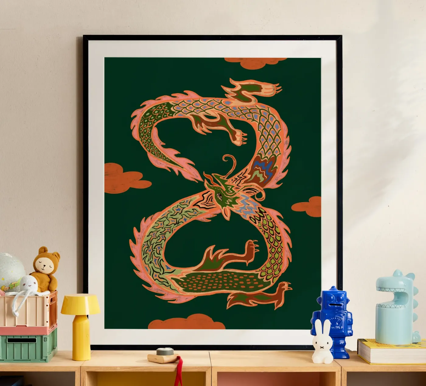 Infinity Dragon poster de Arty Guava