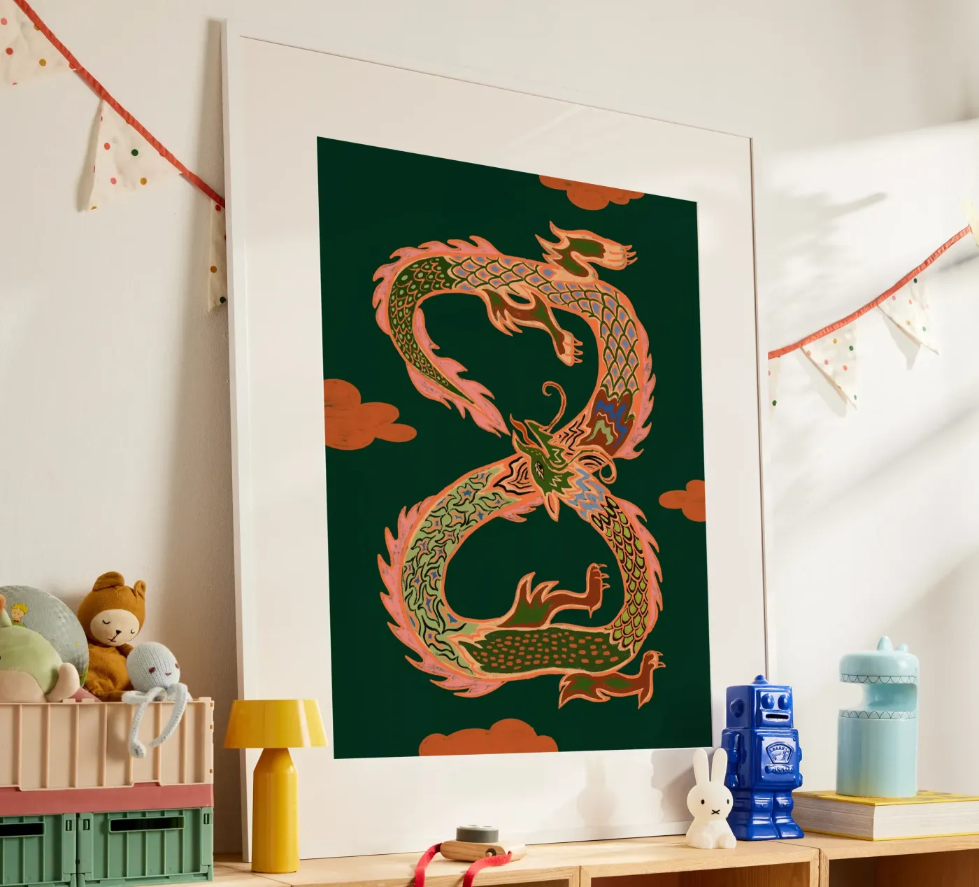 Infinity Dragon poster de Arty Guava