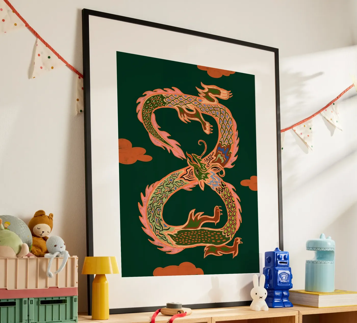 Infinity Dragon poster de Arty Guava