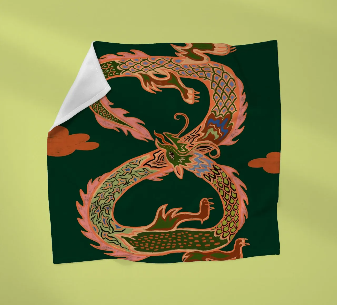 Infinity Dragon fleecedeken van Arty Guava