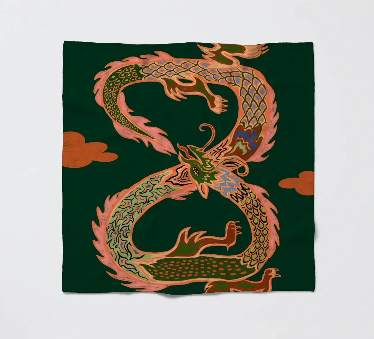 Infinity Dragon fleecedeken van Arty Guava