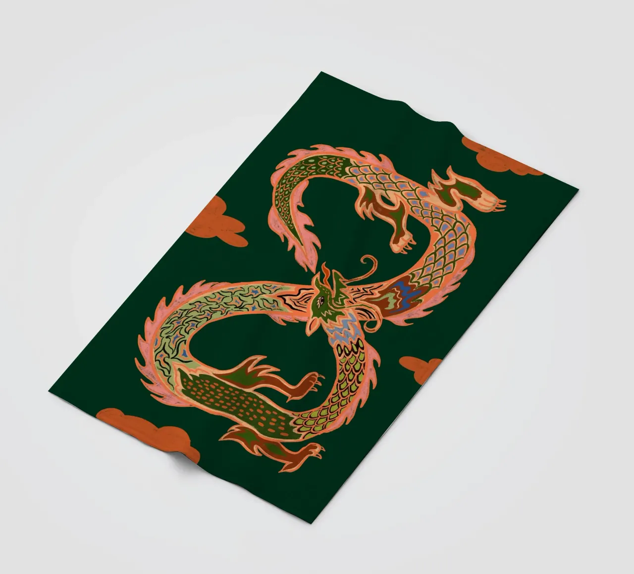 Infinity Dragon fleecedeken van Arty Guava