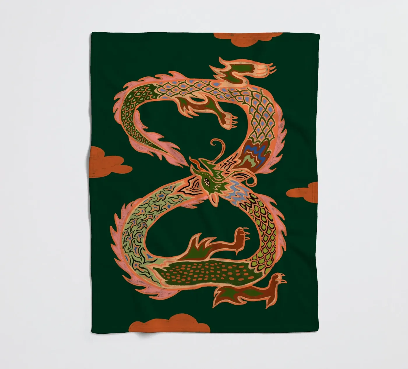 Infinity Dragon fleecedeken van Arty Guava