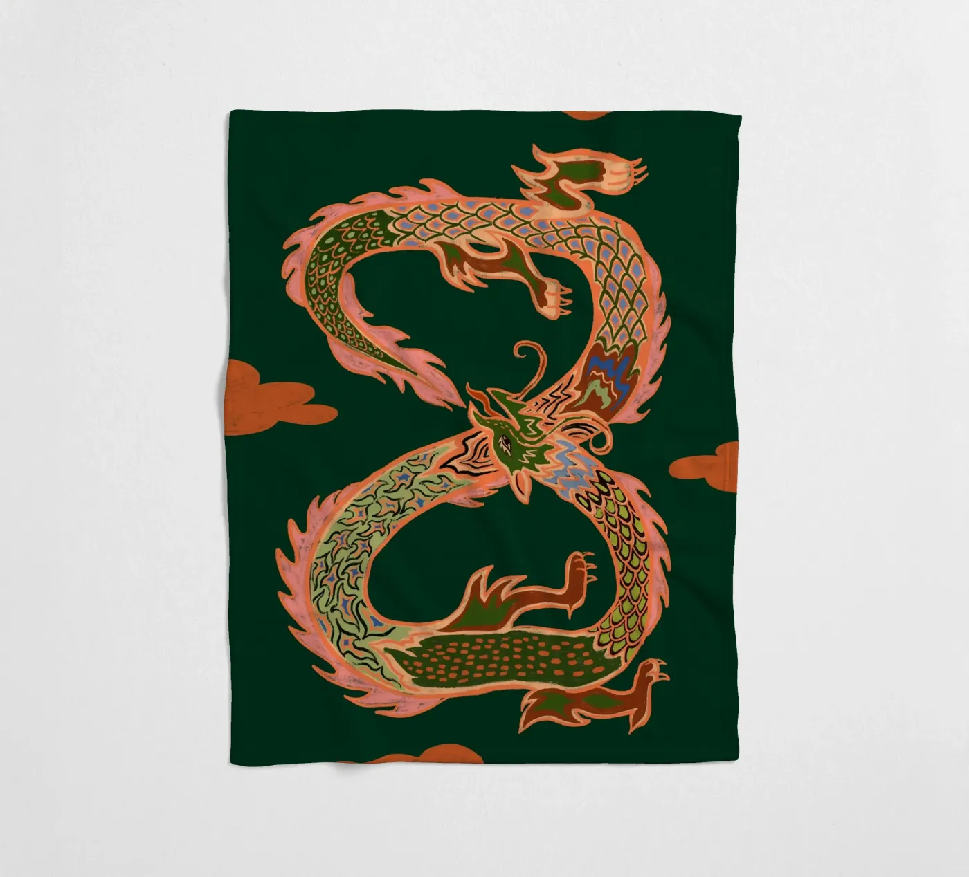 Infinity Dragon fleecedeken van Arty Guava
