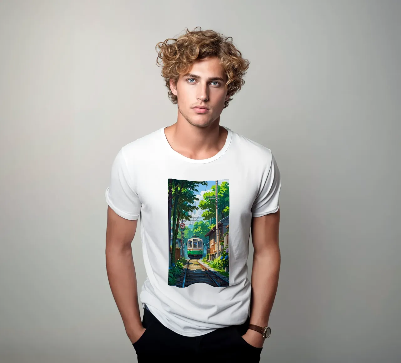 Train With Japan  Vibes t-shirt da Jeff Studio