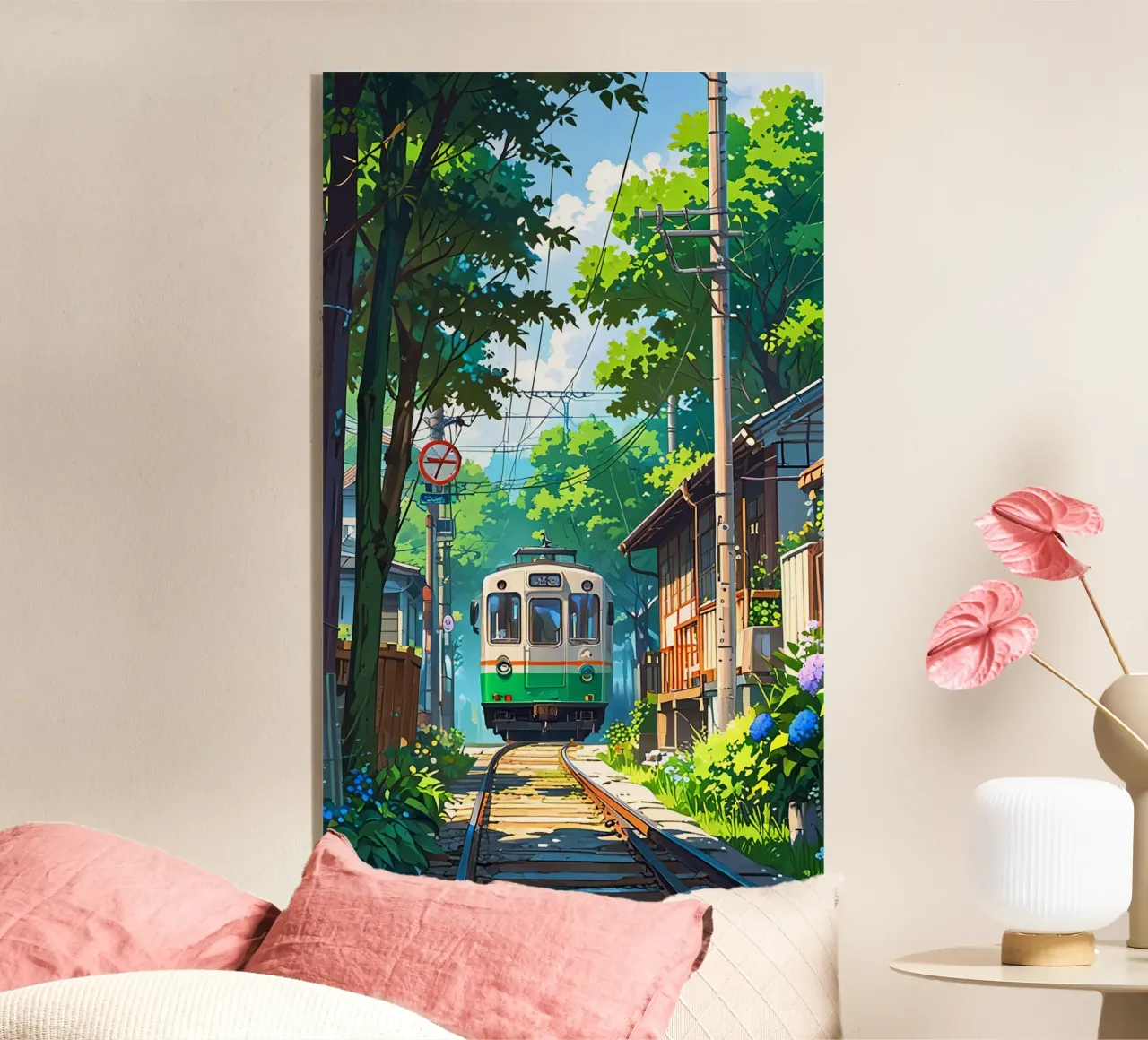 Train With Japan  Vibes plexiglass da Jeff Studio