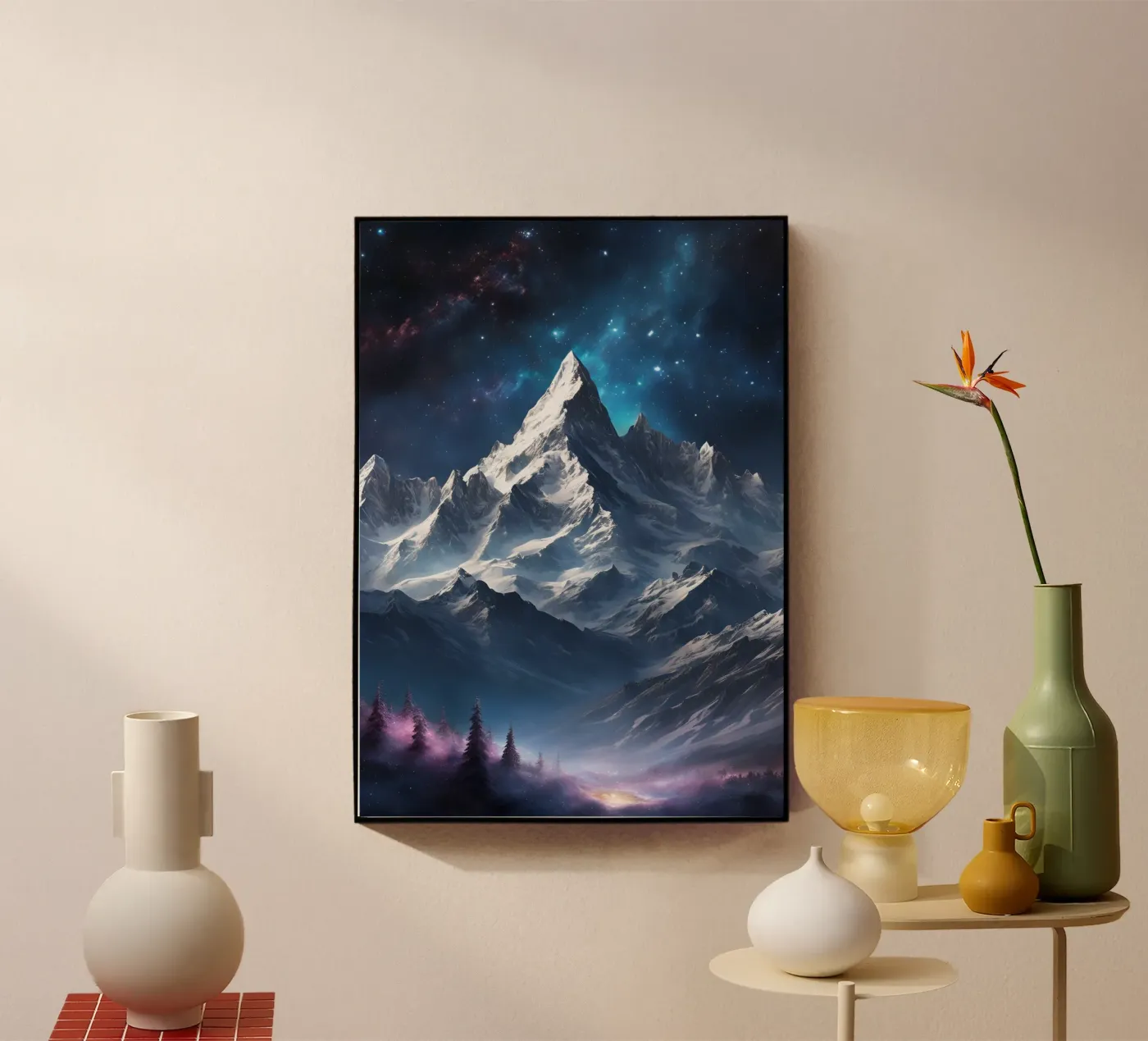 Paradies Berge plexiglass da Poster Dreams