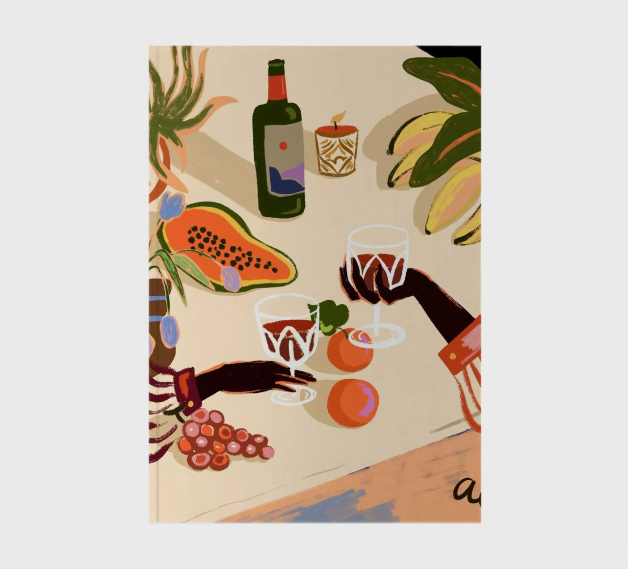 Cheers to You notebook by Arty Guava