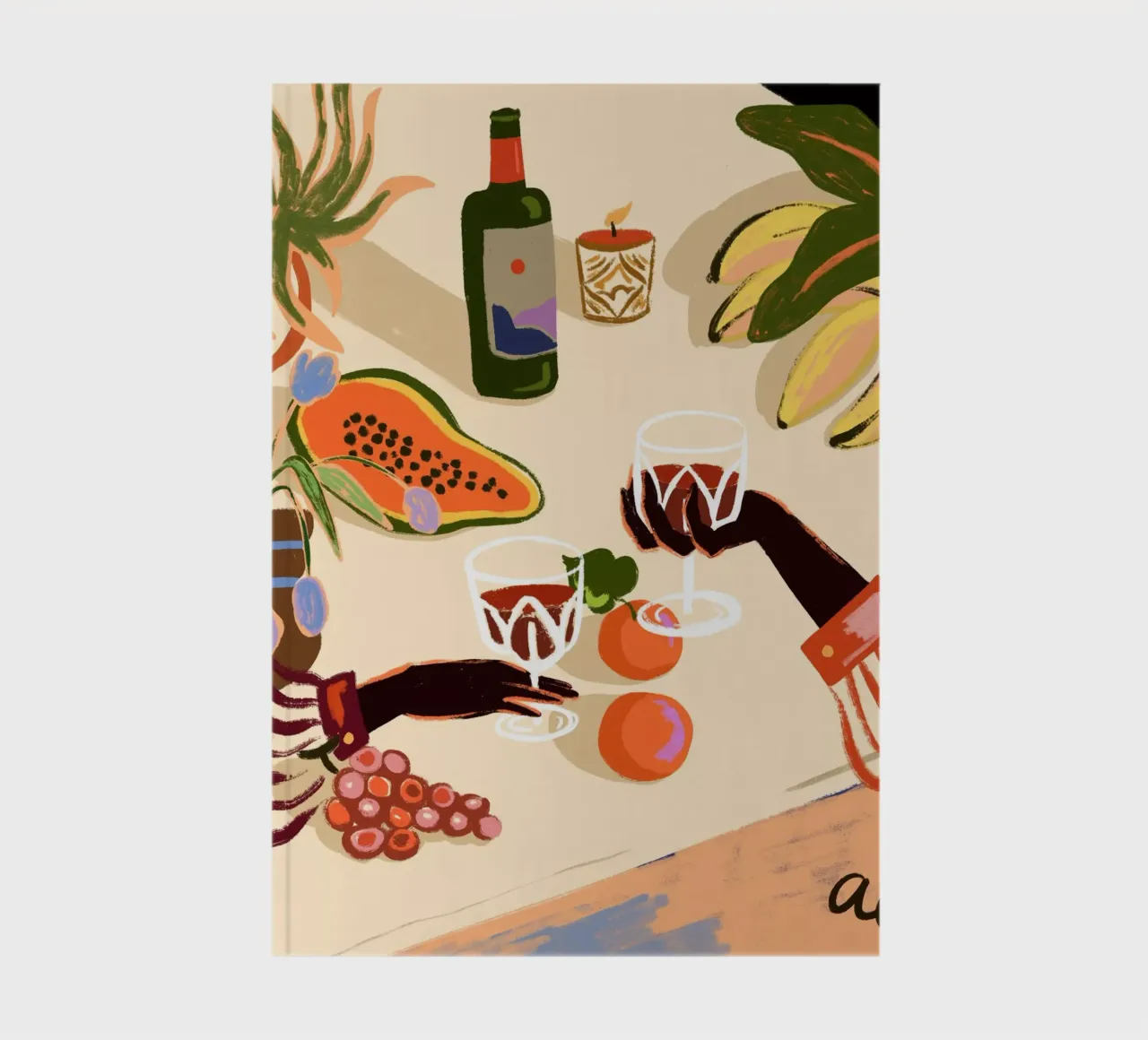 Cheers to You notebook by Arty Guava