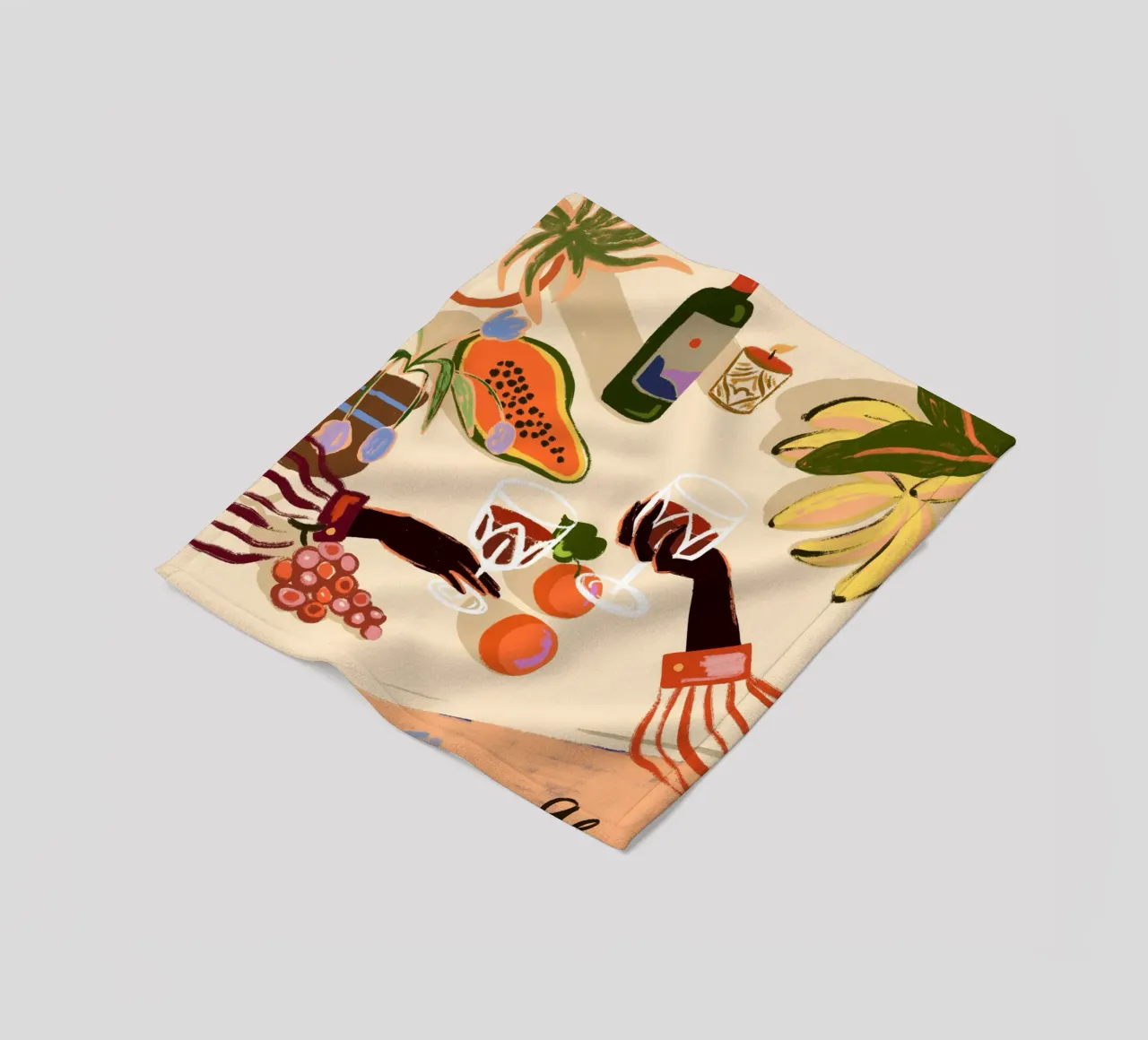 Cheers to You fleecedeken van Arty Guava