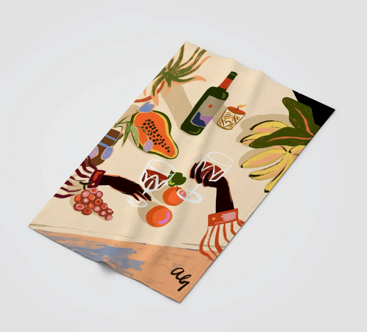 Cheers to You fleecedeken van Arty Guava