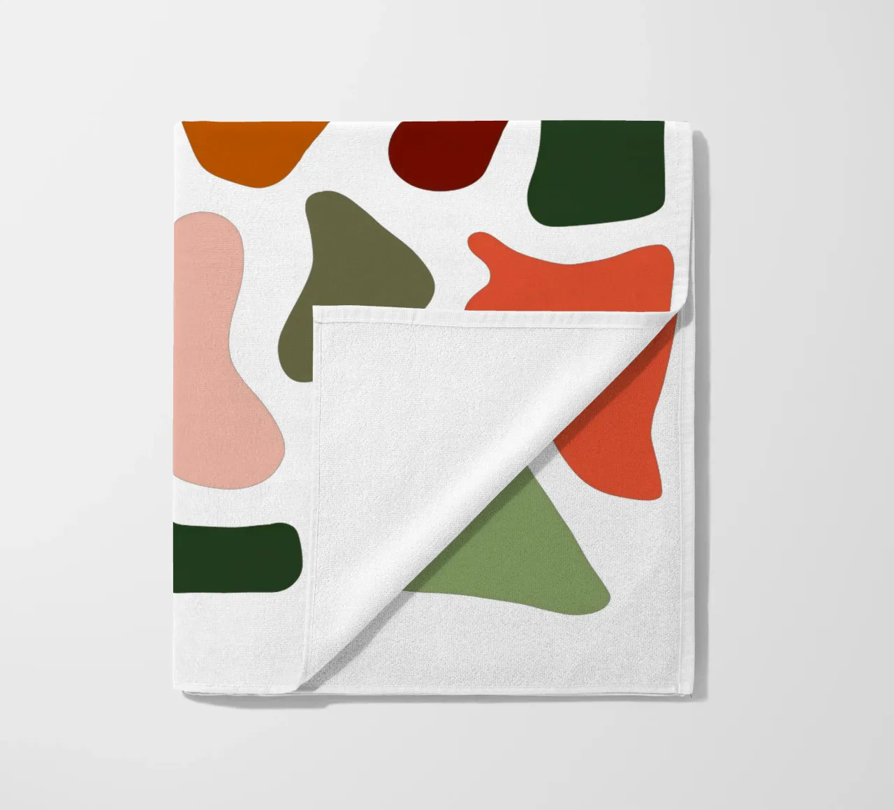 Pastel pattern mid century telo mare da BAINAI