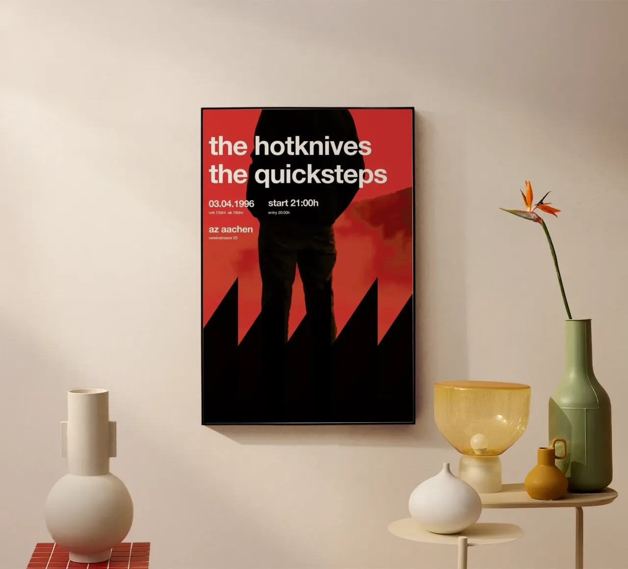 The Hotknives plexiglass da Stephan Kochs