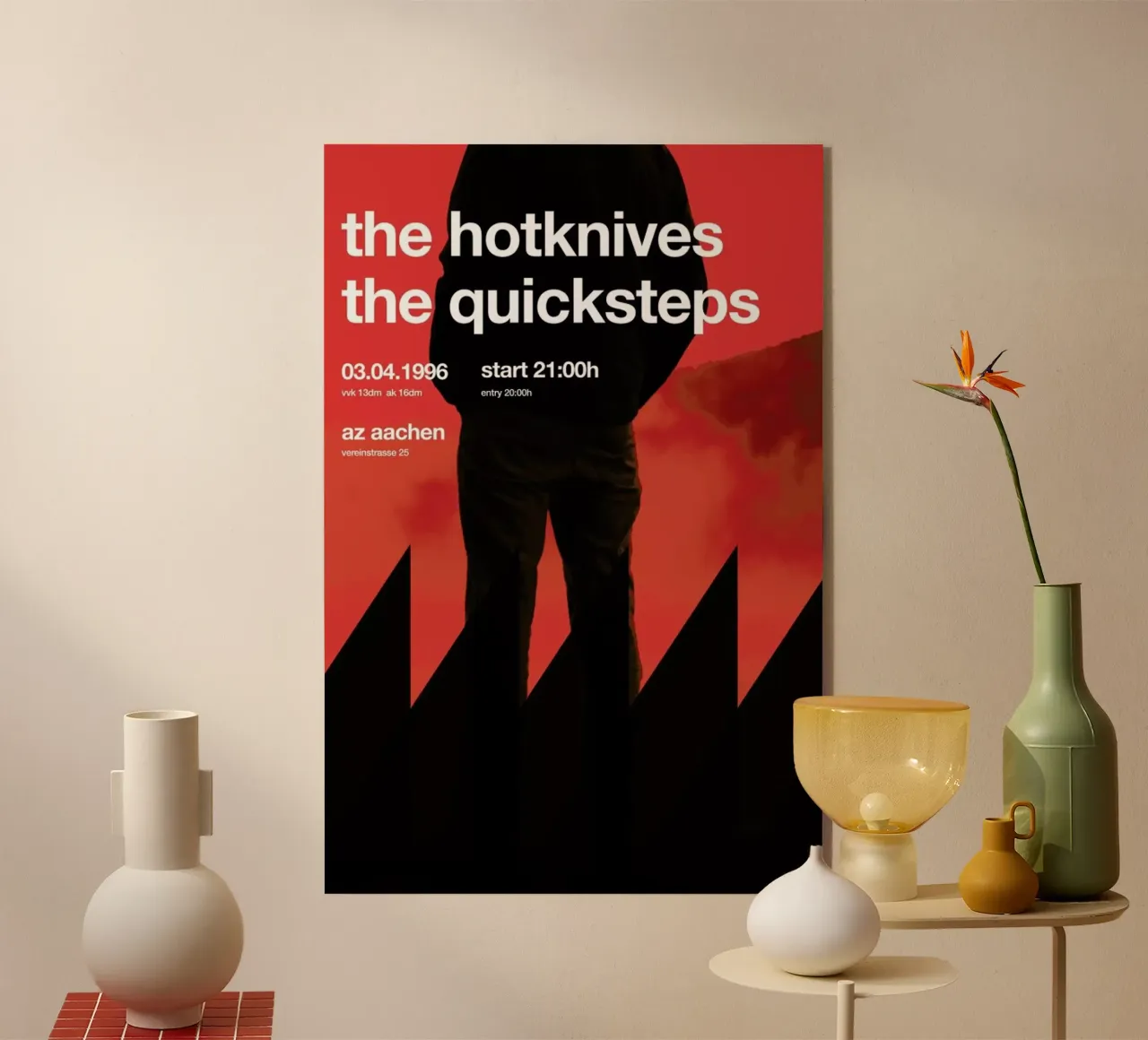 The Hotknives plexiglass da Stephan Kochs