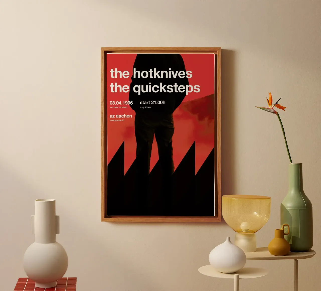 The Hotknives canvas by Stephan Kochs