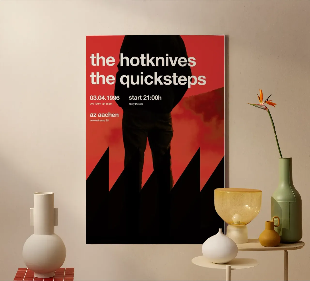 The Hotknives canvas by Stephan Kochs