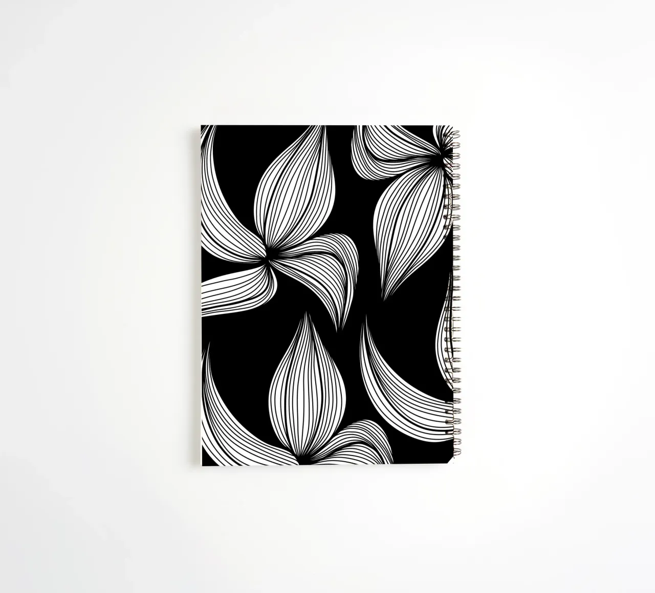 Flower Lines -Linienzeichnung Line Art Ringbuch von BAINAI