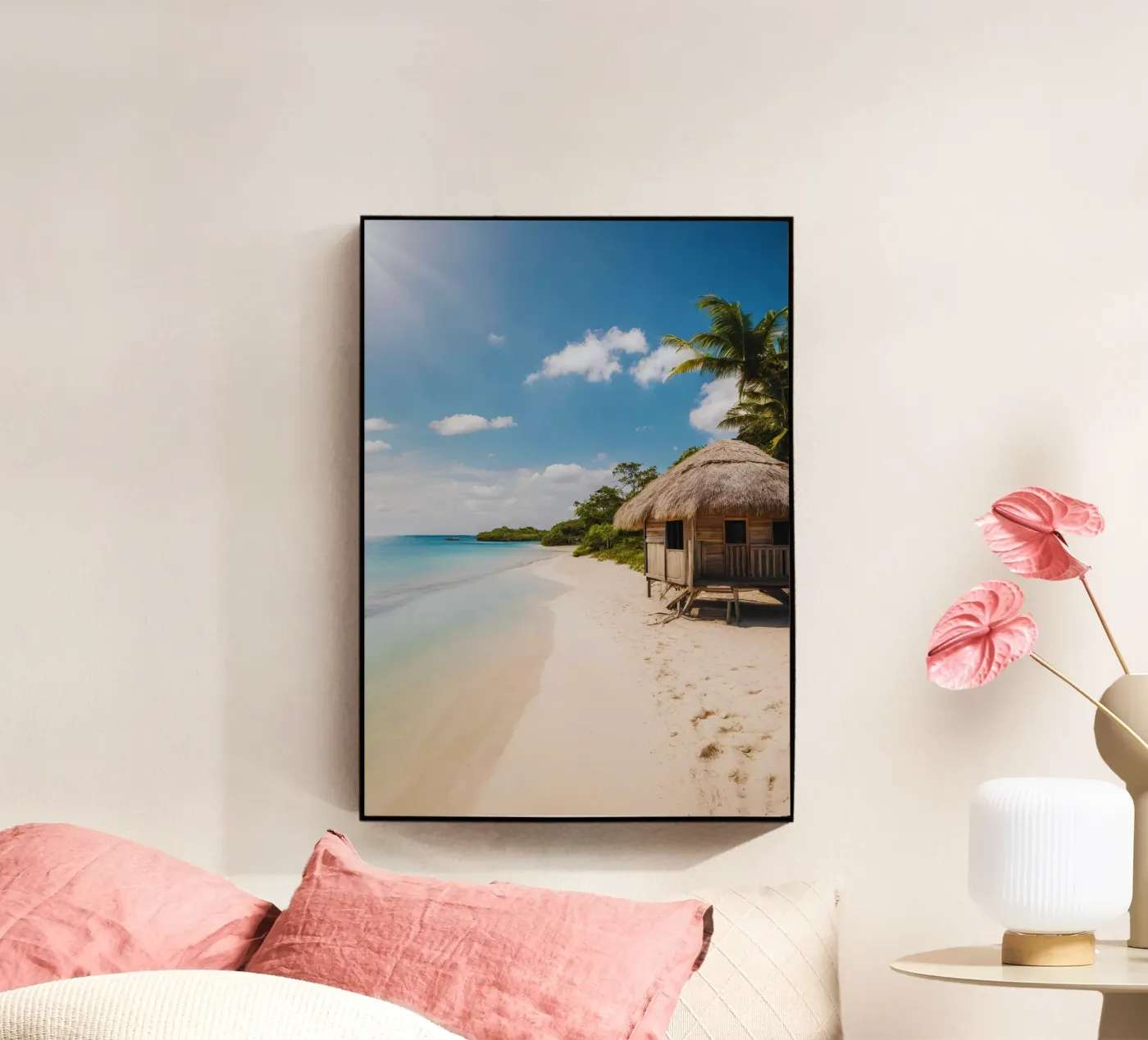 Strandträume acrylic glass by Poster Dreams