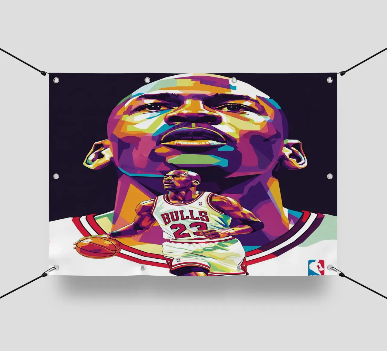 Michael Jordan in posa ravvicinata telo in pvc da Hantamrata