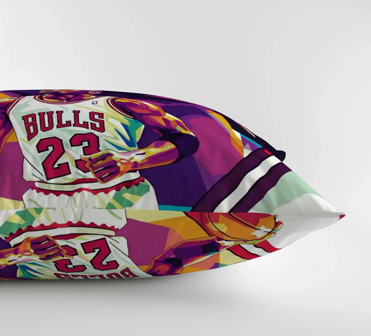 Michael Jordan in posa ravvicinata cuscino da Hantamrata