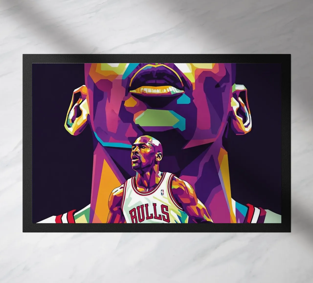 Michael Jordan in posa ravvicinata zerbino da Hantamrata