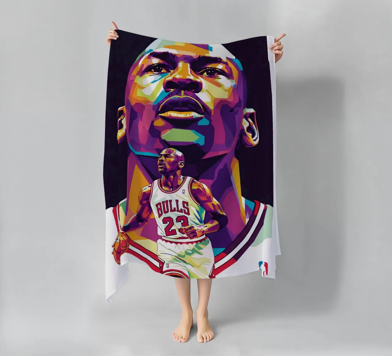 Michael Jordan in posa ravvicinata telo mare da Hantamrata