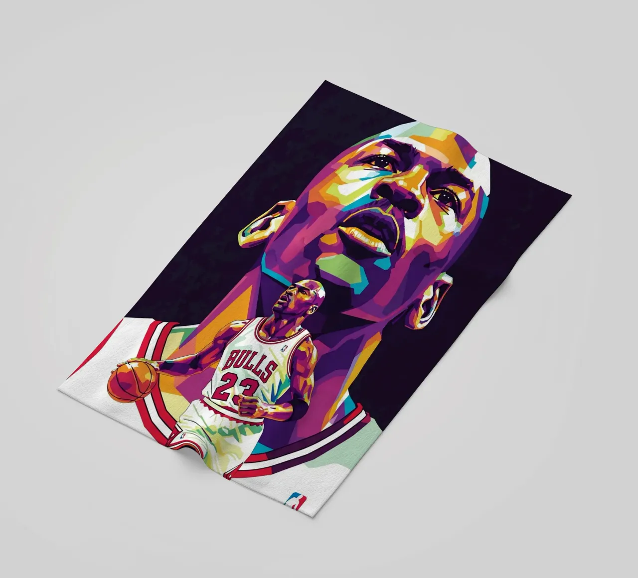 Michael Jordan in posa ravvicinata telo mare da Hantamrata