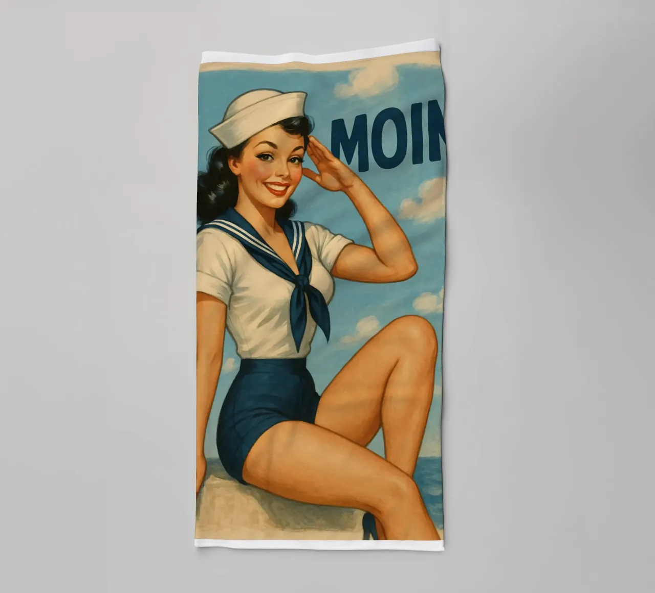 Moin Matrose! asciugamano da bagno da Fies&Fein