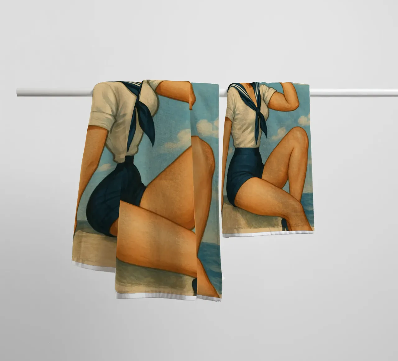 Moin Matrose! asciugamano da bagno da Fies&Fein