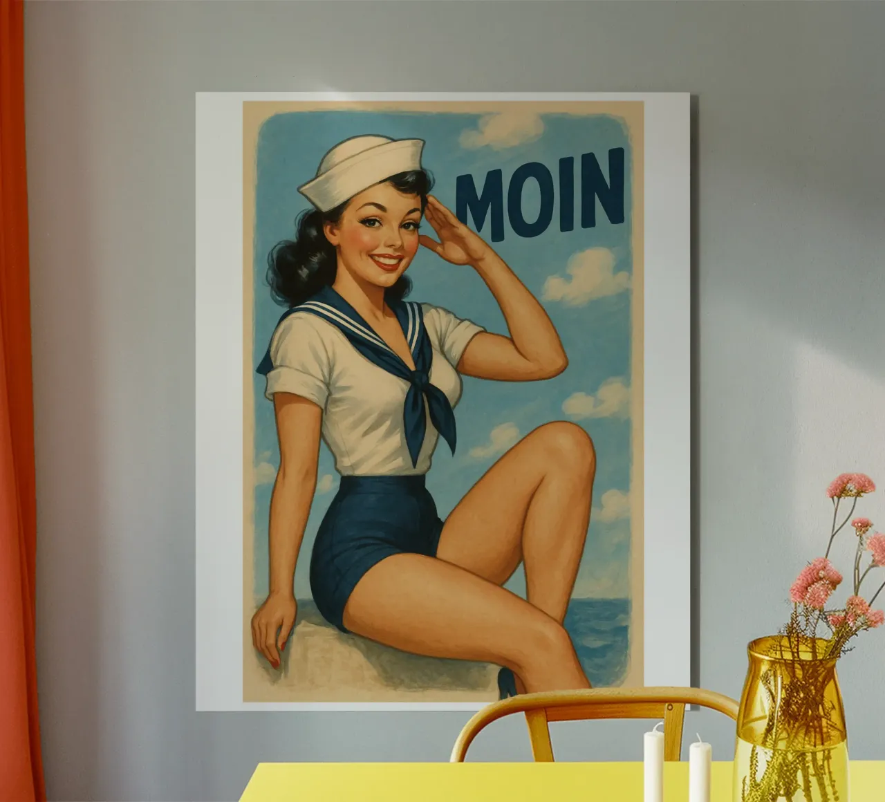 Moin Matrose! alluminio dibond da Fies&Fein