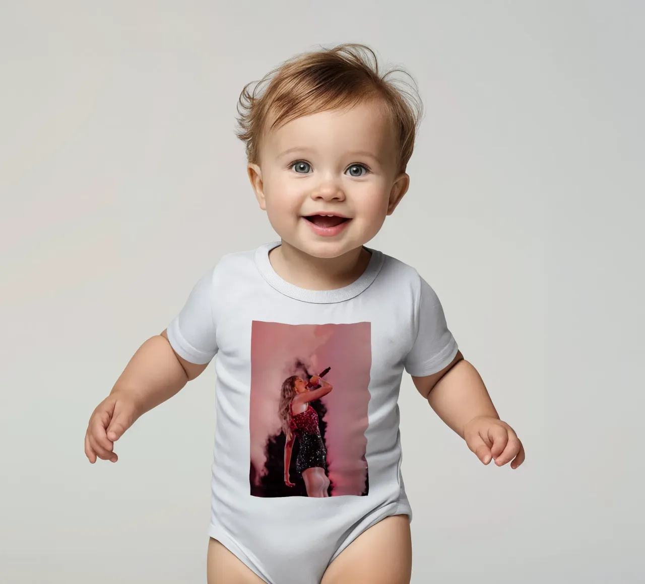 Schreeuw in Concert Taylor Gierzwaluwen babyrompertje korte mouwen van Home Band Shop